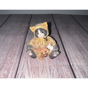 VTG Calico Kittens "You Can Always Spot a Friend" Cat Figurine 1997